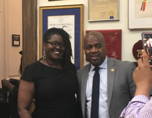 Sateria and Newark Mayor Baraka