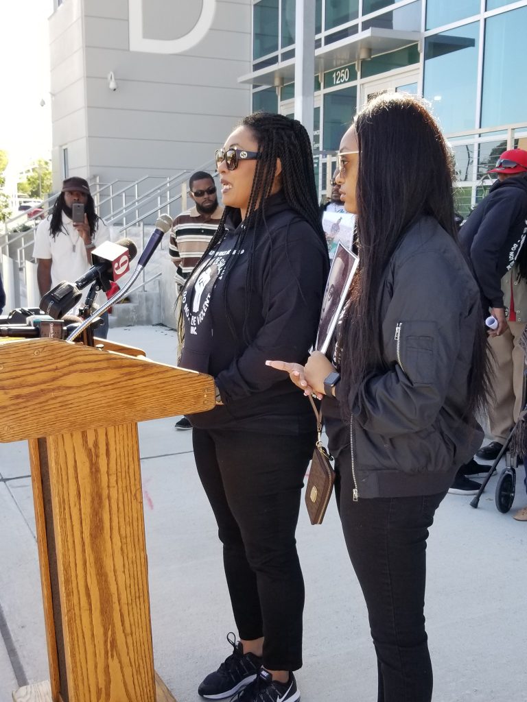 Adrianne Skinner and daughter Ianya Nelson