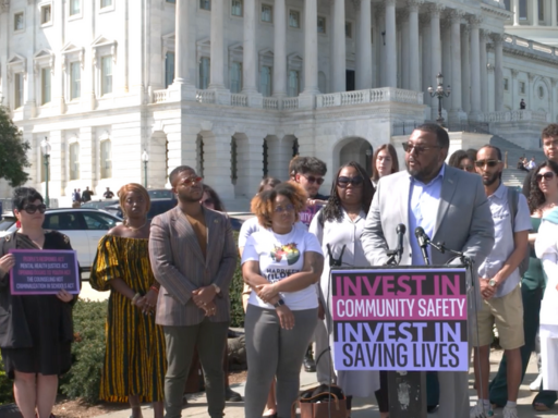 EJUSA and others standing at capitol