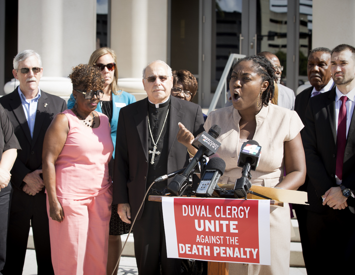 Press Conference at Duval County Courthouse