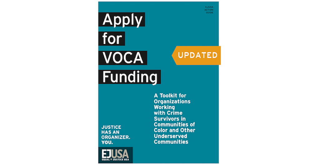 Apply for VOCA Funding Equal Justice USA