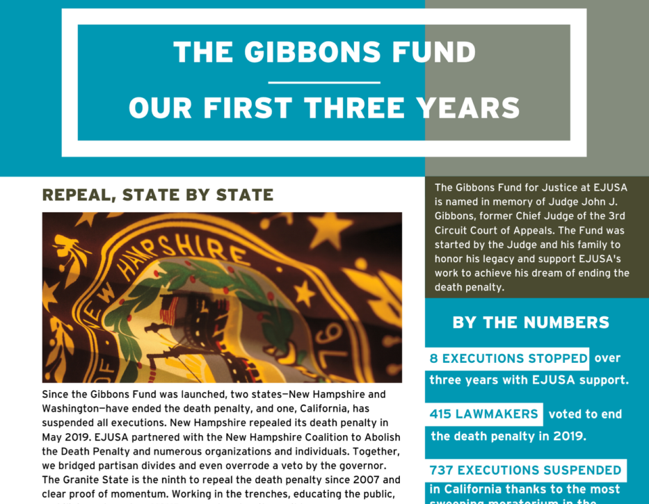 2019 Gibbons Report