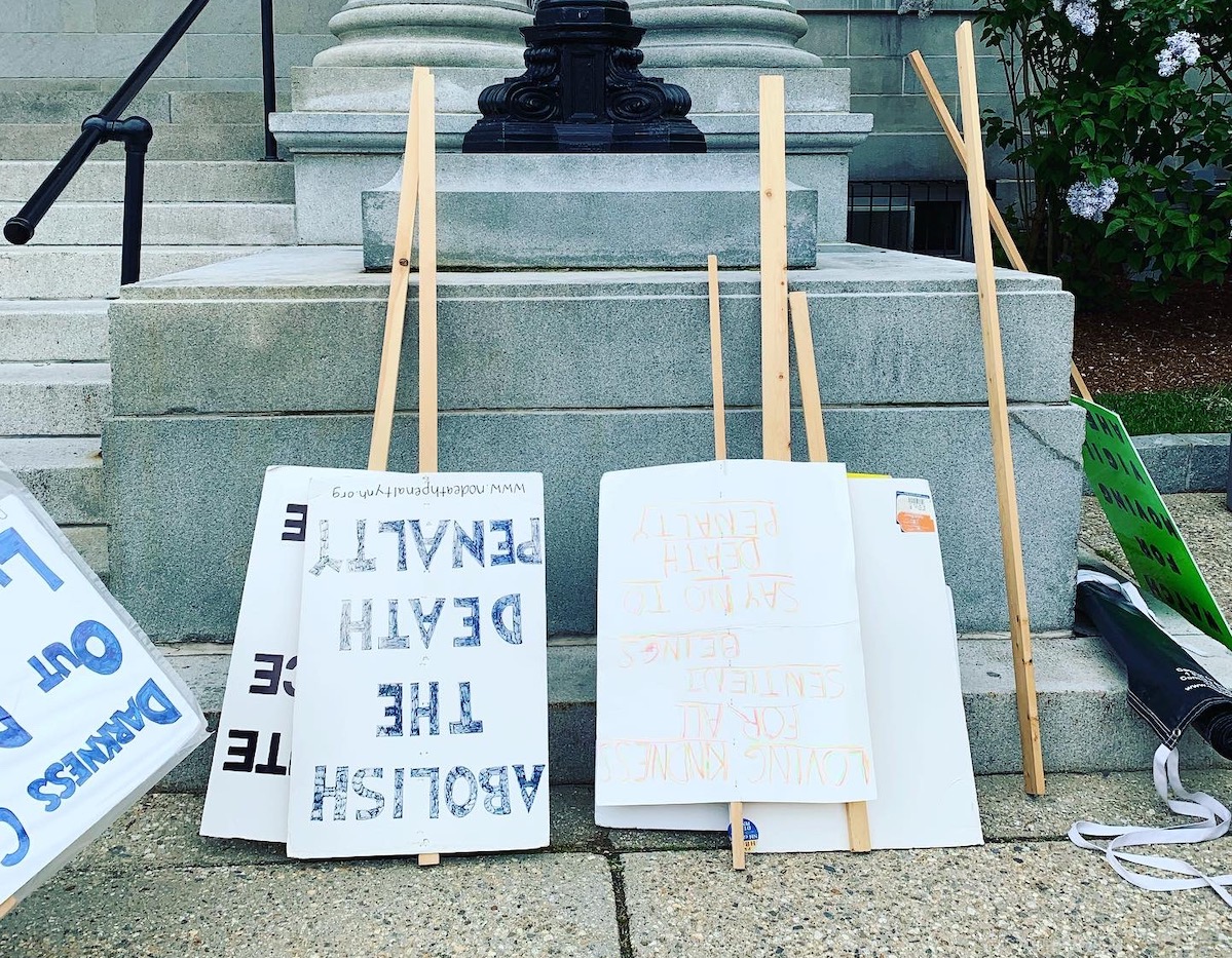 Death Penalty Repeal Picket Signs