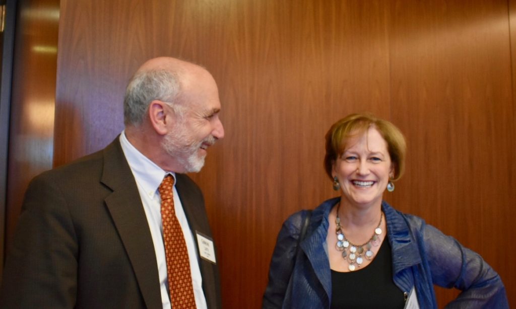 Larry Lustberg and Virginia Hardwick