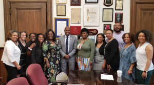 Photo of A delegation of community leaders from Baton Rouge, LA visited Newark, Mayor Ras Baraka, and EJUSA to learn about the developing ecosystem.