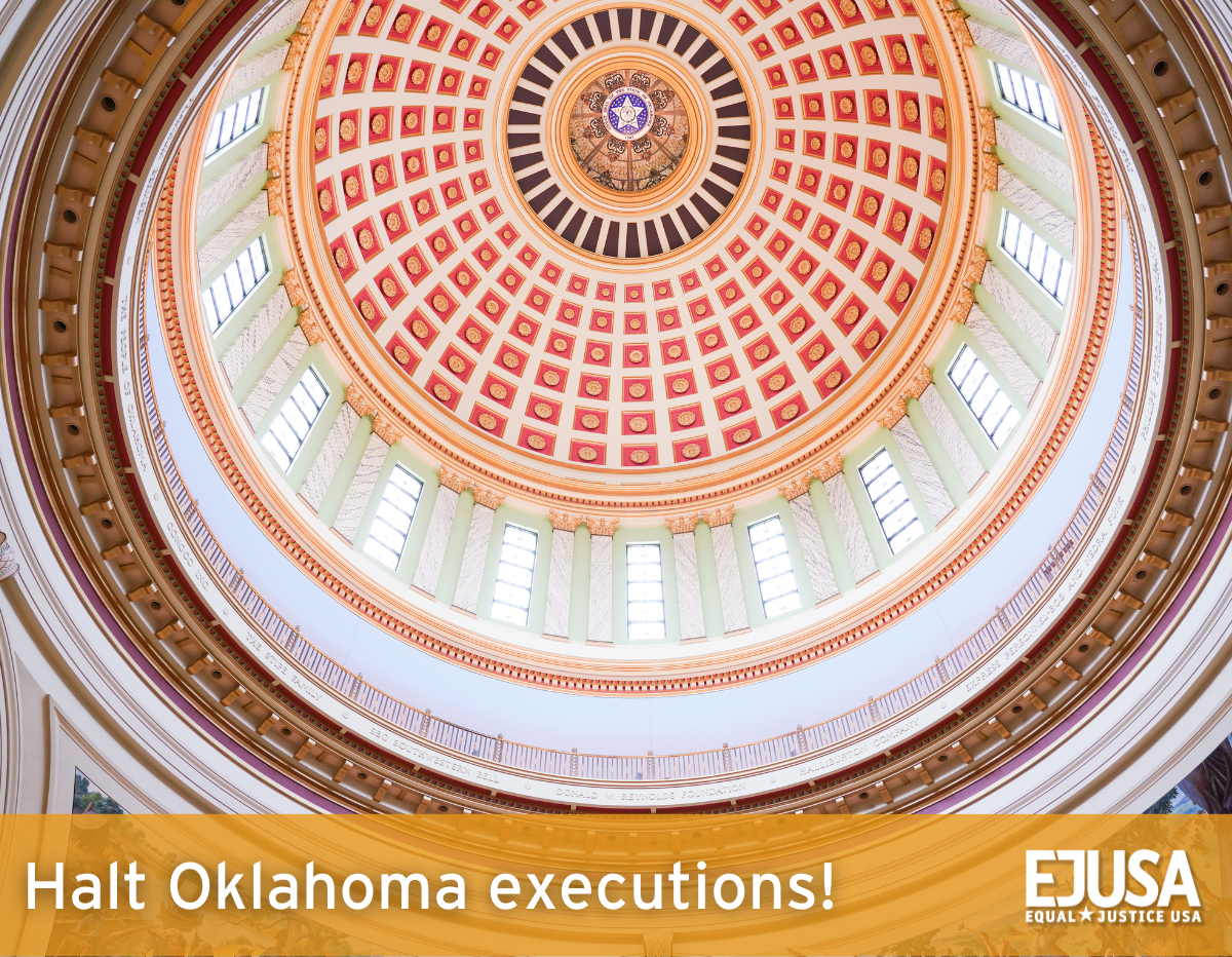 inside roof of Oklahoma capitol building