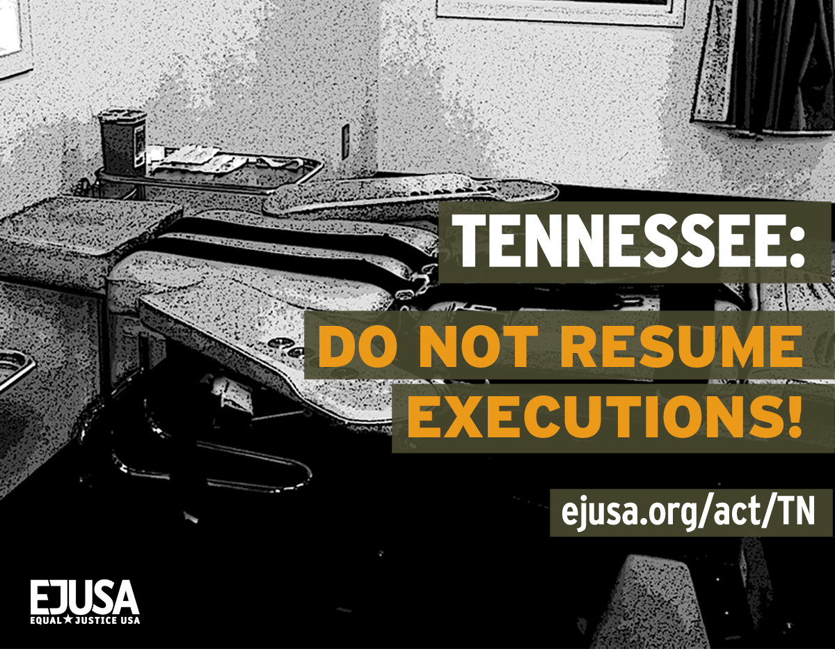Tennessee: Do Not Resume Executions