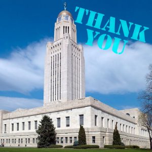 Thank you, Nebraska Senators!